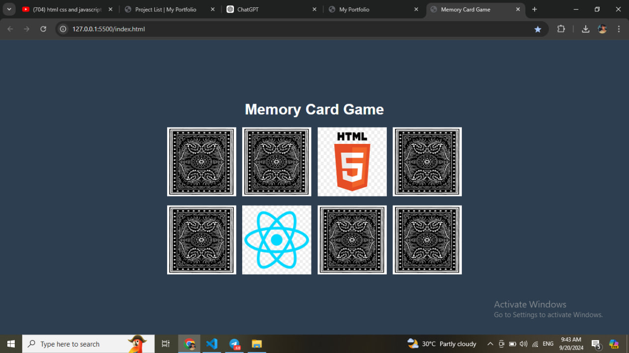Memory Card Game